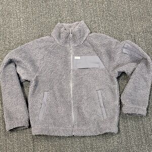 Figs Charcoal Sherpa Utility Jacket